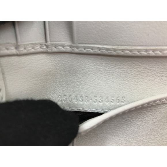 Gucci Bi fold Wallet GG Pattern Ivory White - Picture 7 of 7